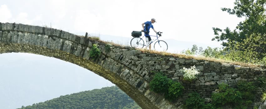 stone bridge in Albania